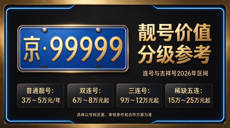 2026年京牌指标价格咨询场景
